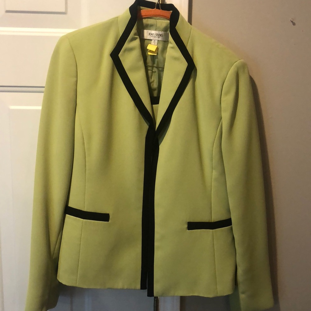 Matching Jones Studio vest and jacket